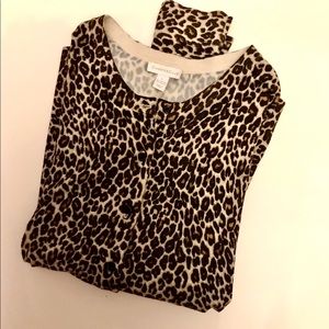 Leopard Cardigan